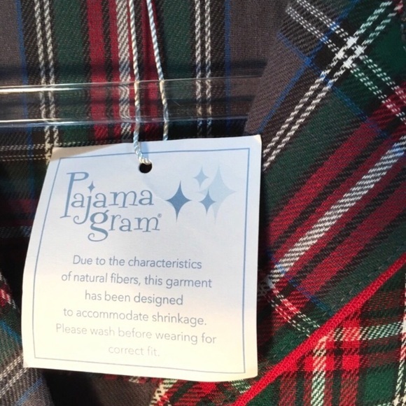 Women’s Christmas Flannel Pajamagram Sleep Shirt - Picture 8 of 8